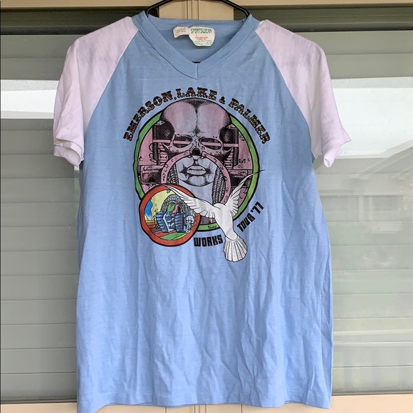 ORIGINAL Emerson, Lake & Palmer Works Tour ‘77 ELP - Picture 1 of 3